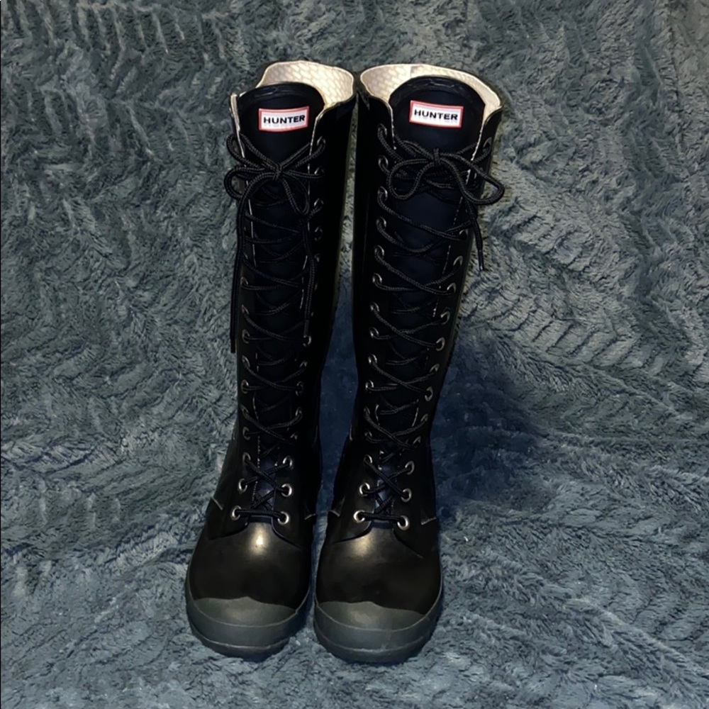 Hunter boots great condition